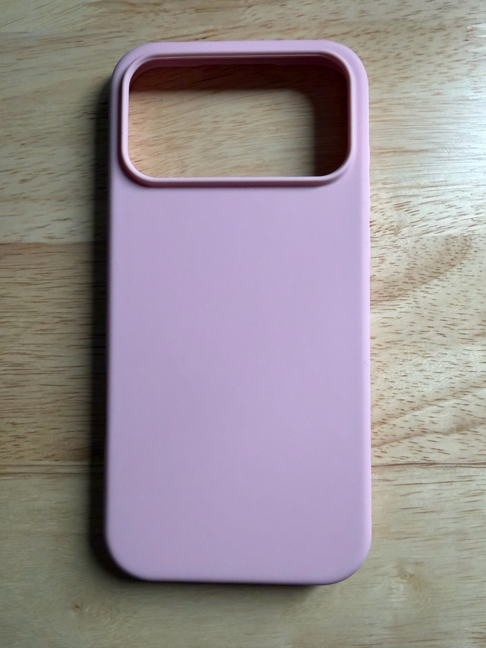 Pink Silicone Phone Case - Brand Unknown